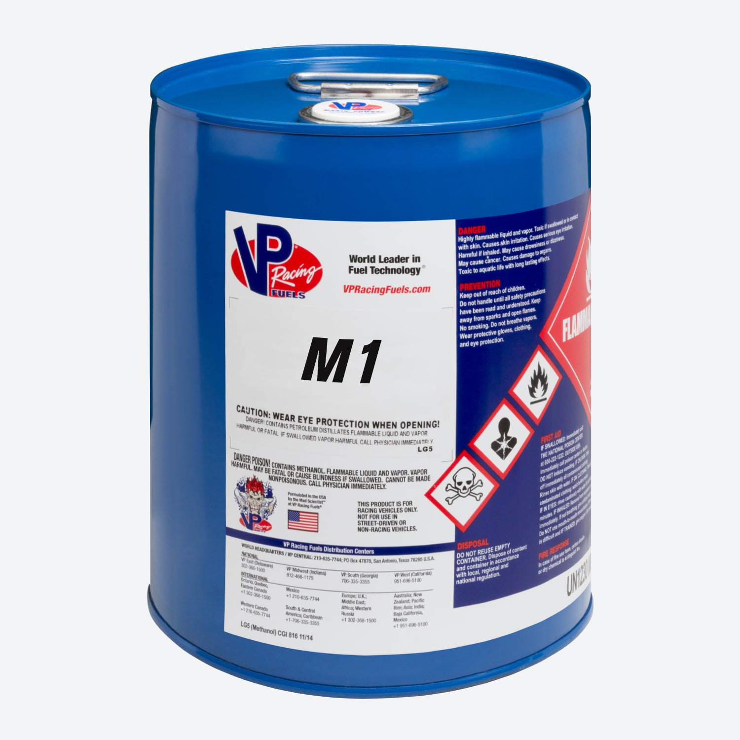VP M1 Methanol Racing Fuel