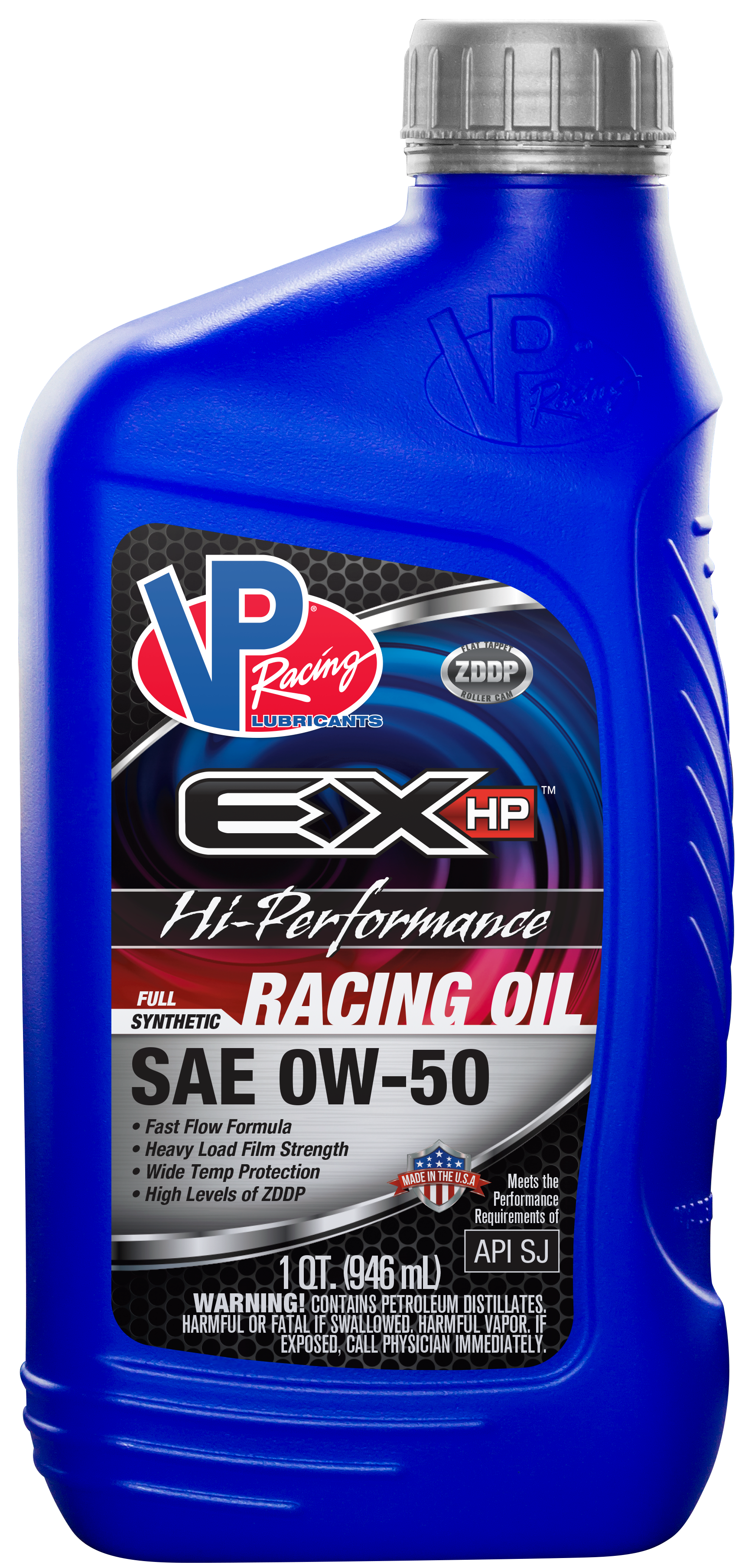 VP Full Synthetic Racing Oil 15W-50 (Case)